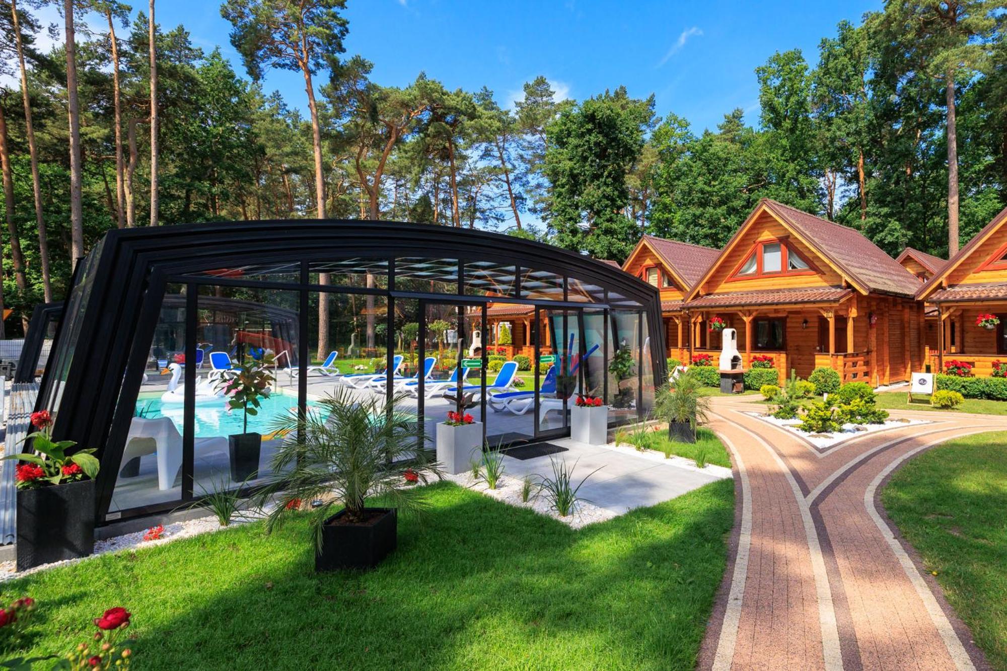 Bajkowe Domki โปเบียโรโว ภายนอก รูปภาพ