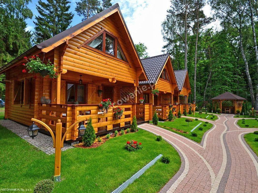 Bajkowe Domki โปเบียโรโว ภายนอก รูปภาพ